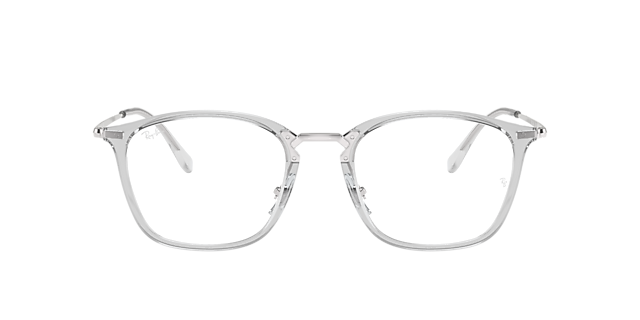 RB7164 Transparent KunststoffEyeglass Frames von B24, mit getönten Gläsern
