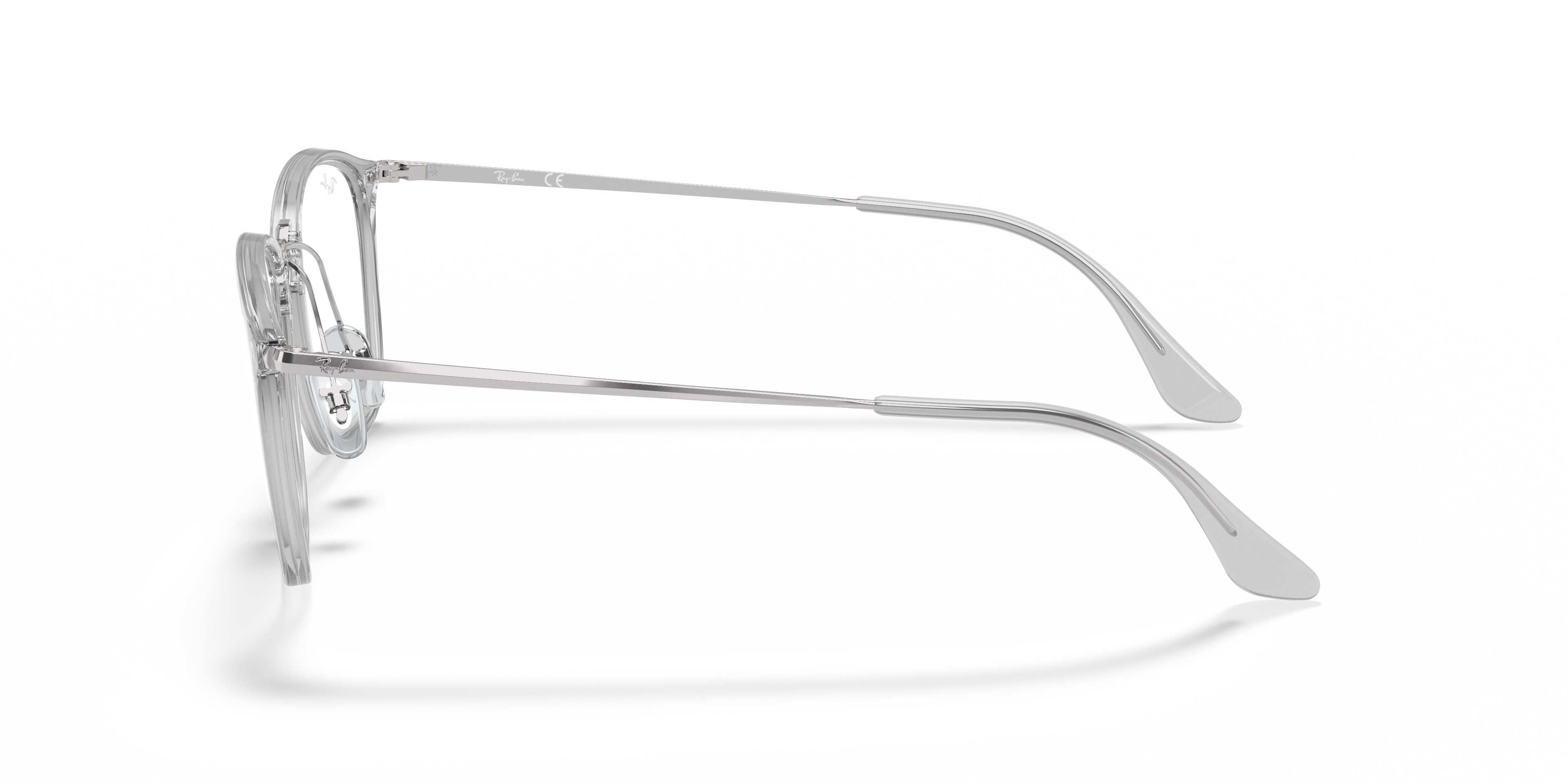 RB7164 Transparant KunststofEyeglass Frames van B24, Zijaanzicht