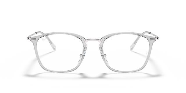 RB7164 Transparent KunststoffEyeglass Frames von B24, Vorderansicht