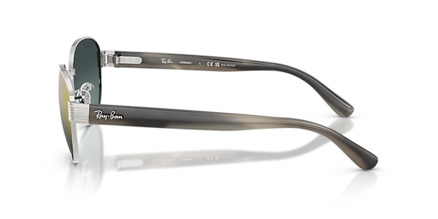 RB3766CH Silber MetallSunglass Frames von B24, Seitenansicht