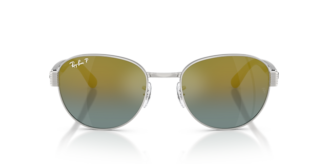 RB3766CH Silber MetallSunglass Frames von B24, Vorderansicht