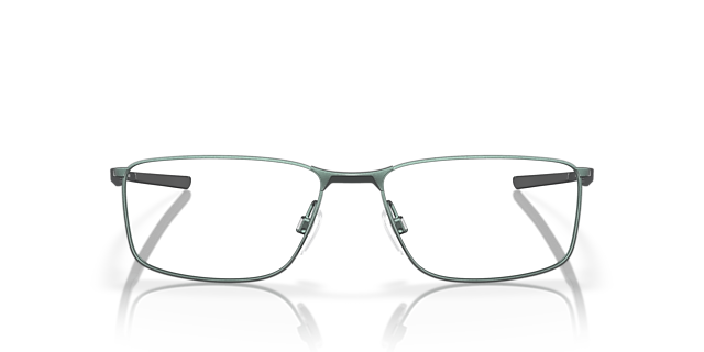 Socket 5.0 Dark Matte Silver & Blue Colorshift MetallEyeglass Frames von B24, Vorderansicht