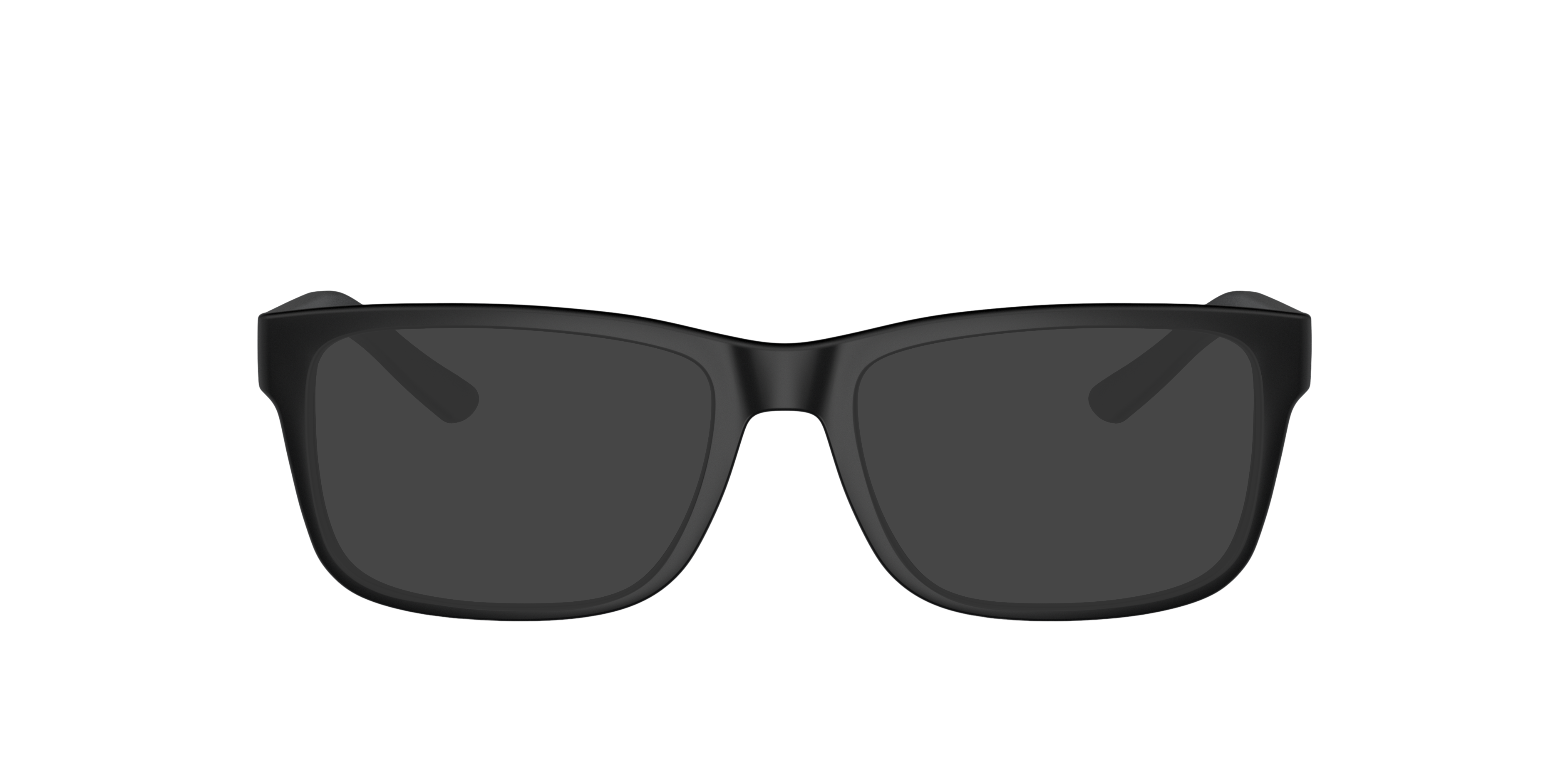 AX3016 Matt Schwarz KunststoffEyeglass Frames von B24, mit getönten Gläsern