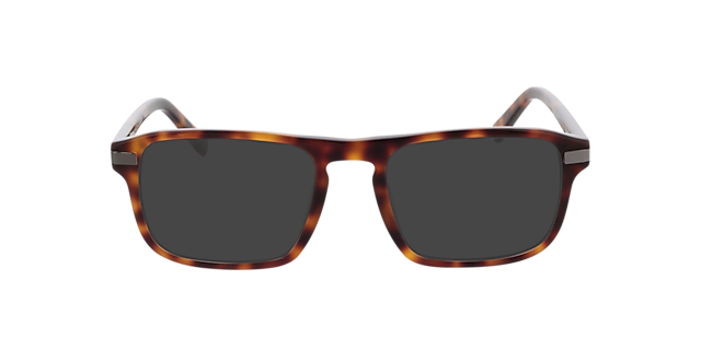 Torrance Havana  &  gunmetal AcetaatEyeglass Frames van B24, met getinte lenzen