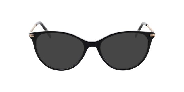 Lauren Black  &  Satin Gold AcetatEyeglass Frames von B24, mit getönten Gläsern