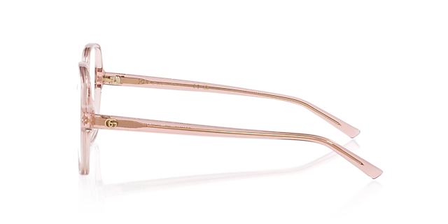 GG1994O Roze AcetaatEyeglass Frames van B24, Zijaanzicht