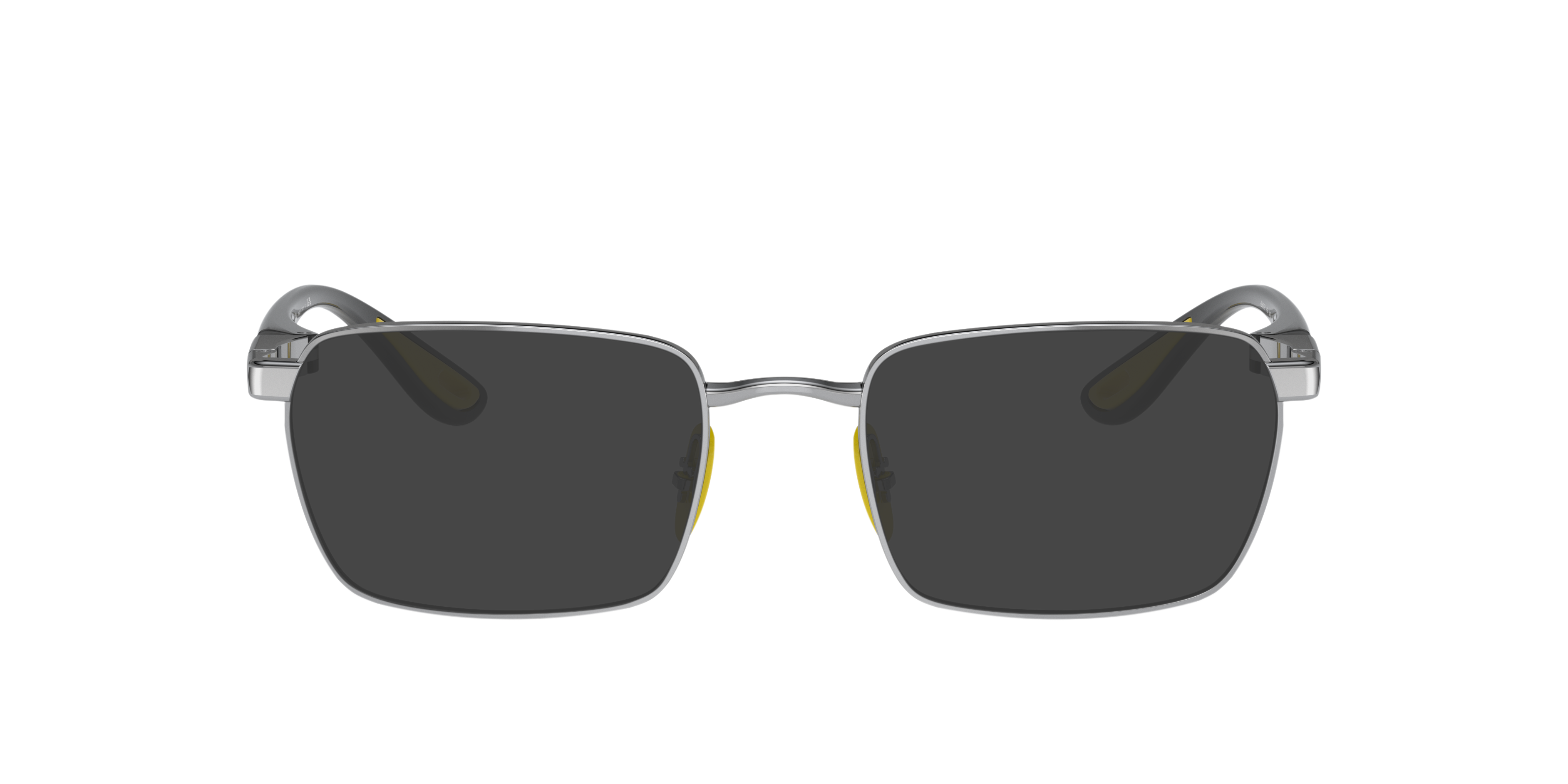 RB6507M Silber MetallEyeglass Frames von B24, mit getönten Gläsern