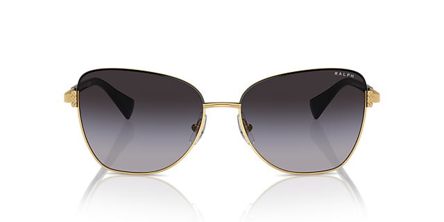 RA4146 Glänzendes Gold MetallSunglass Frames von B24, Vorderansicht