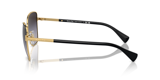 RA4146 Glänzendes Gold MetallSunglass Frames von B24, Seitenansicht