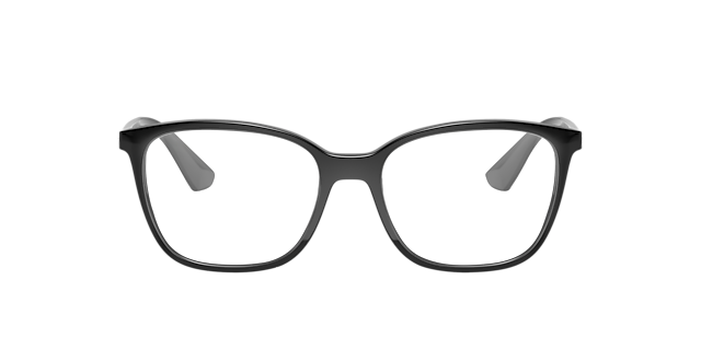 RB7066 Schwarz KunststoffEyeglass Frames von B24, Vorderansicht