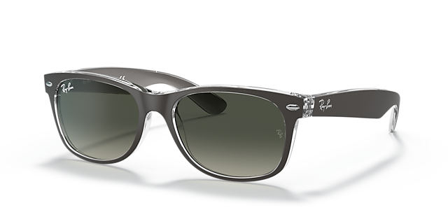 RB2132 Staalgrijs KunststofSunglass Frames van B24, Hoekweergave