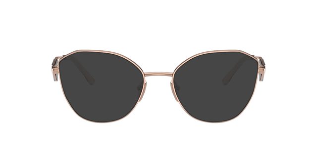 PR 52ZV Roségold MetallEyeglass Frames von B24, mit getönten Gläsern