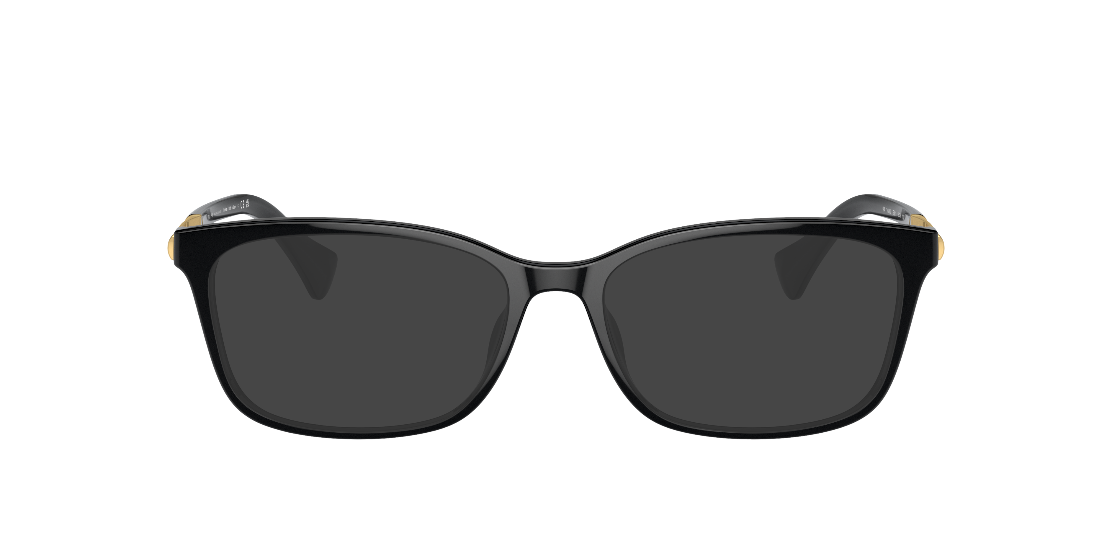 RA7160U Schwarz glänzend KunststoffEyeglass Frames von B24, mit getönten Gläsern