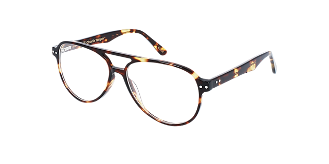 Hardy Moonlight Tortoise AcetaatEyeglass Frames van B24, Hoekweergave