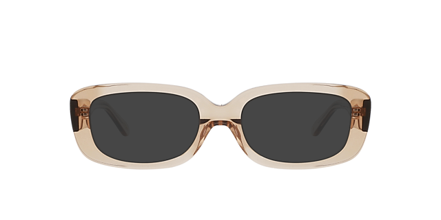 Maddy Crystal Maple Syrup AcetatEyeglass Frames von B24, mit getönten Gläsern