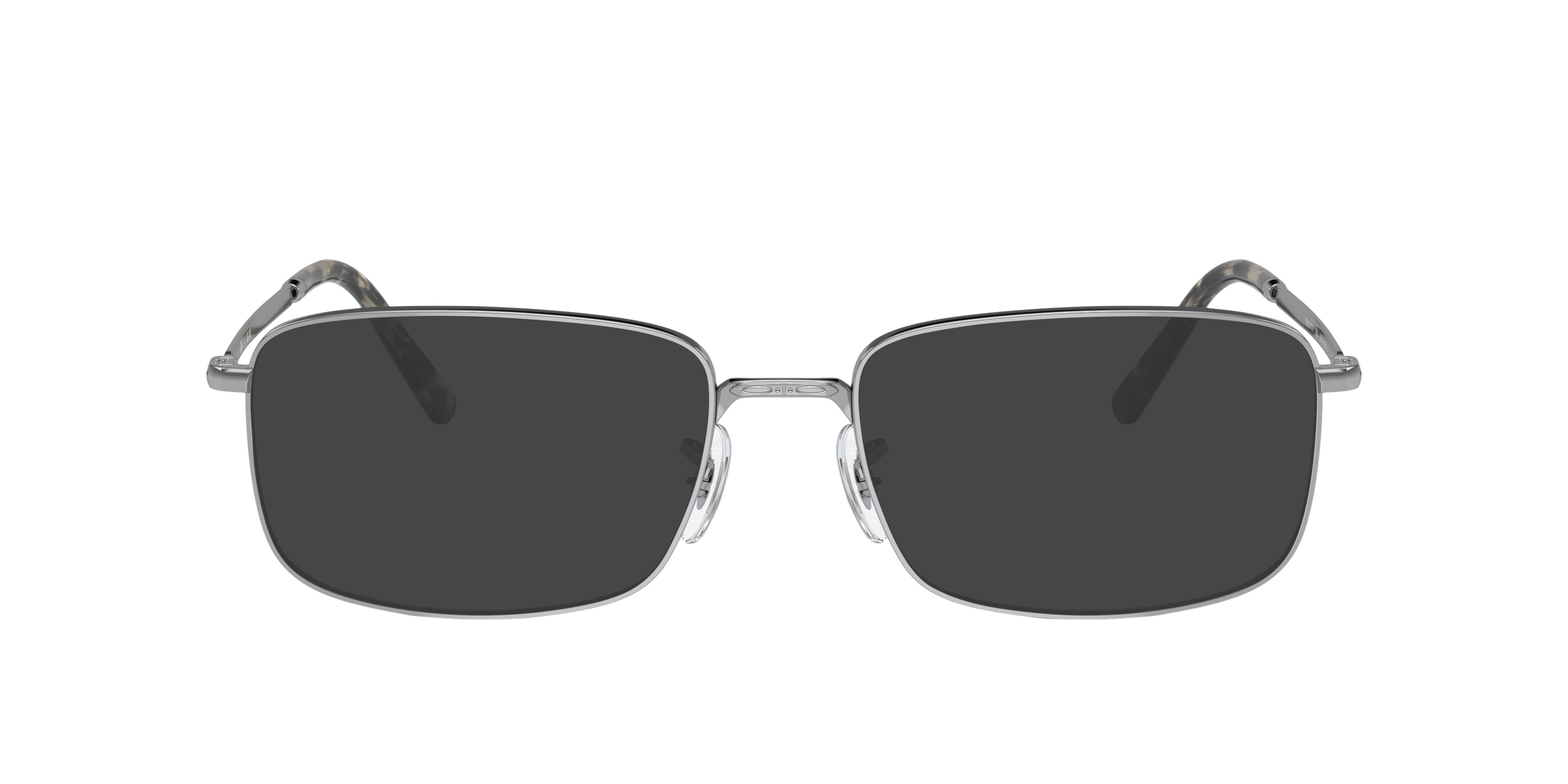 RB3717V Silber MetallEyeglass Frames von B24, mit getönten Gläsern