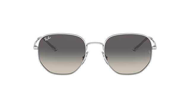 RB3682 Zilver MetaalSunglass Frames van B24, met getinte lenzen