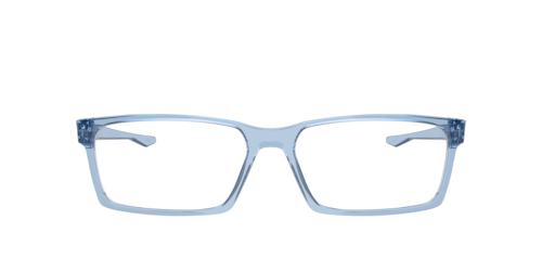 Oakley - OVERHEAD, Herren, Blau transparent/Satin Grey Smoke/Satin Black, Größe: Large