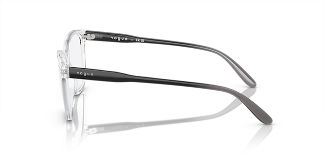 VO5518 Transparent KunststoffEyeglass Frames von B24, Seitenansicht
