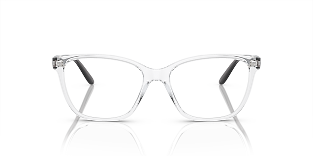 VO5518 Transparent KunststoffEyeglass Frames von B24, Vorderansicht