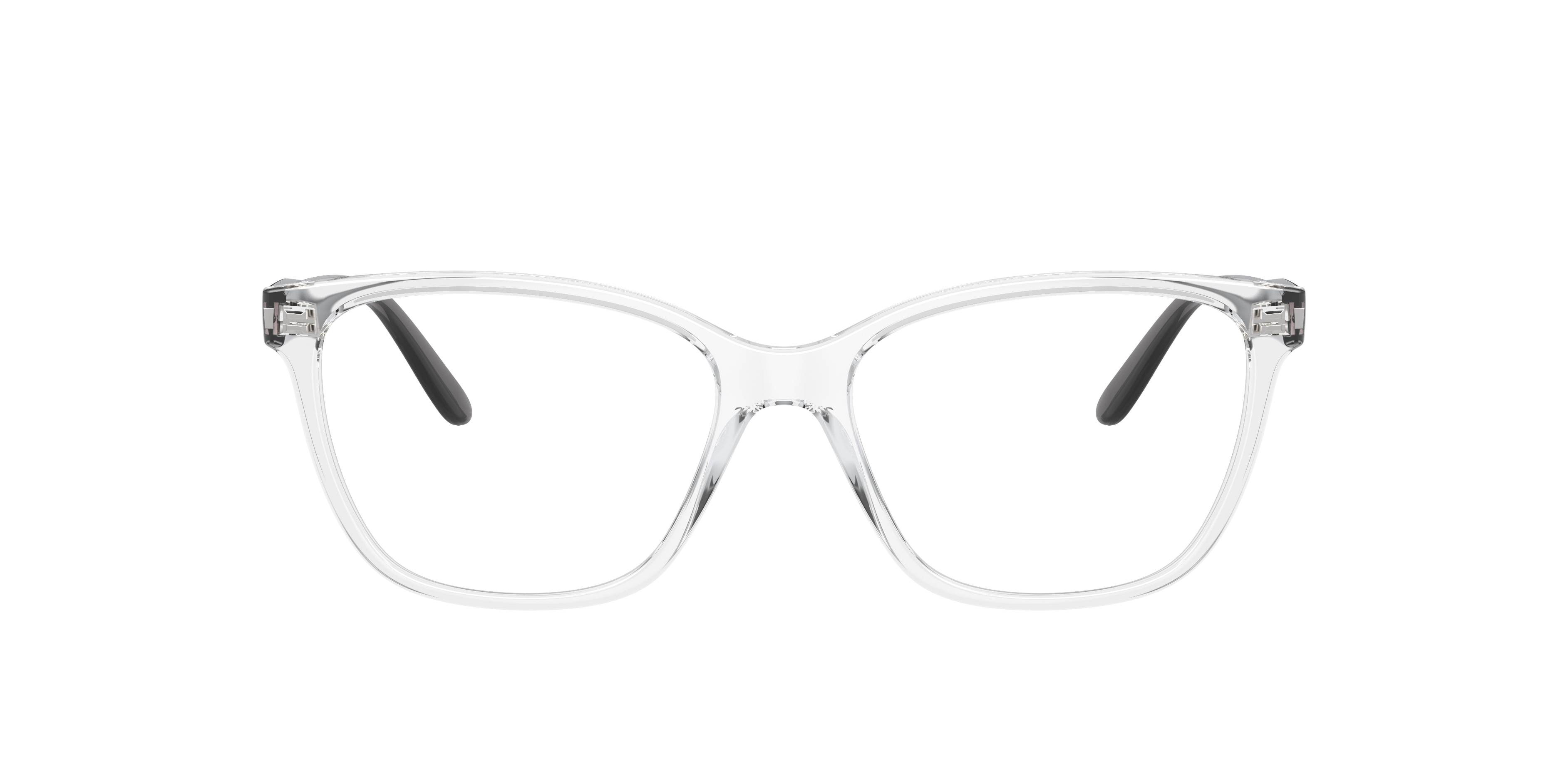 Thumbnail - Vogue Eyewear 8056597926621 Transparent/transparent Pink/black, Size: Small