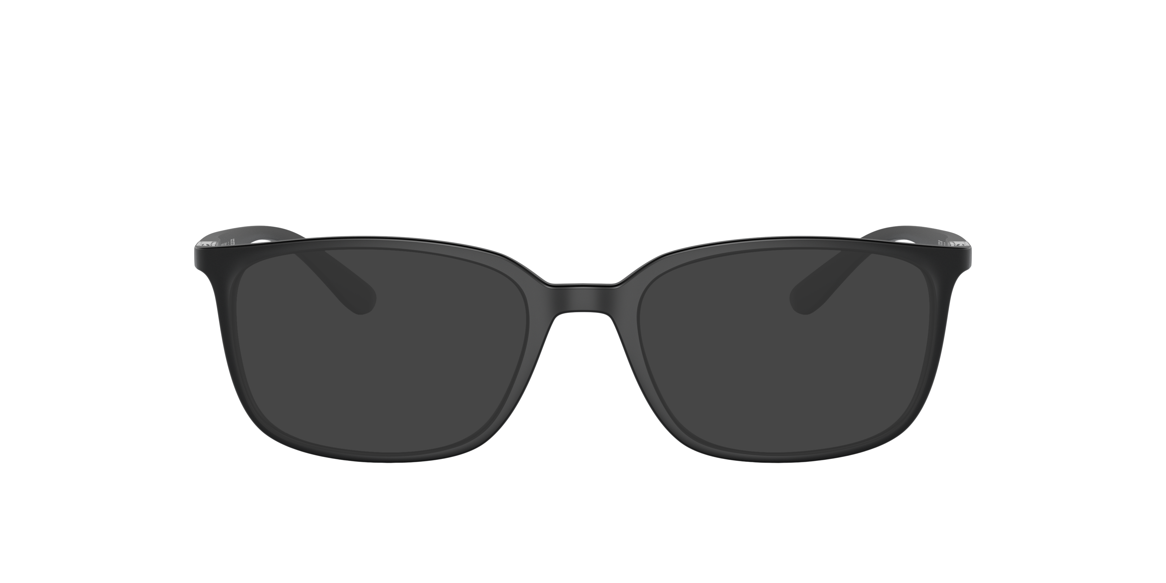 RB7208 Schwarz KunststoffEyeglass Frames von B24, mit getönten Gläsern