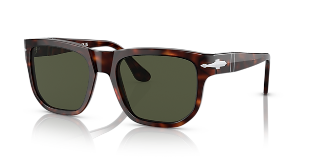 PO3306S Havana AcetaatSunglass Frames van B24, Hoekweergave