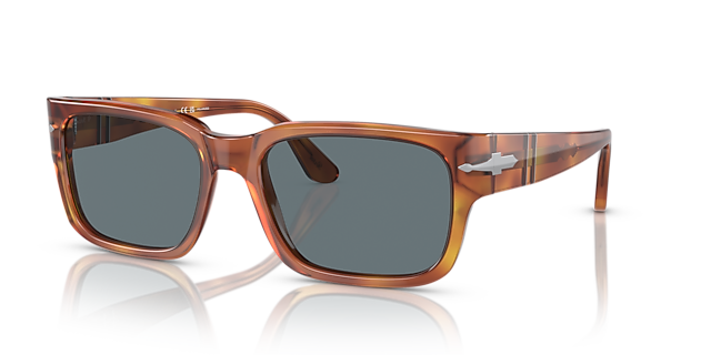 PO3315S Terra Di Siena AcetaatSunglass Frames van B24, Hoekweergave