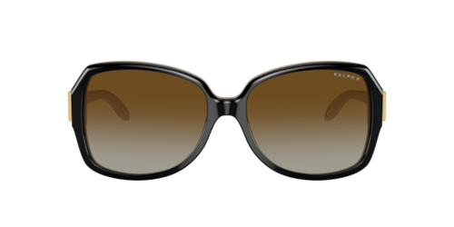 Ralph - RA5138, Damen, Shiny Black On Nude/Havana, Größe: Large