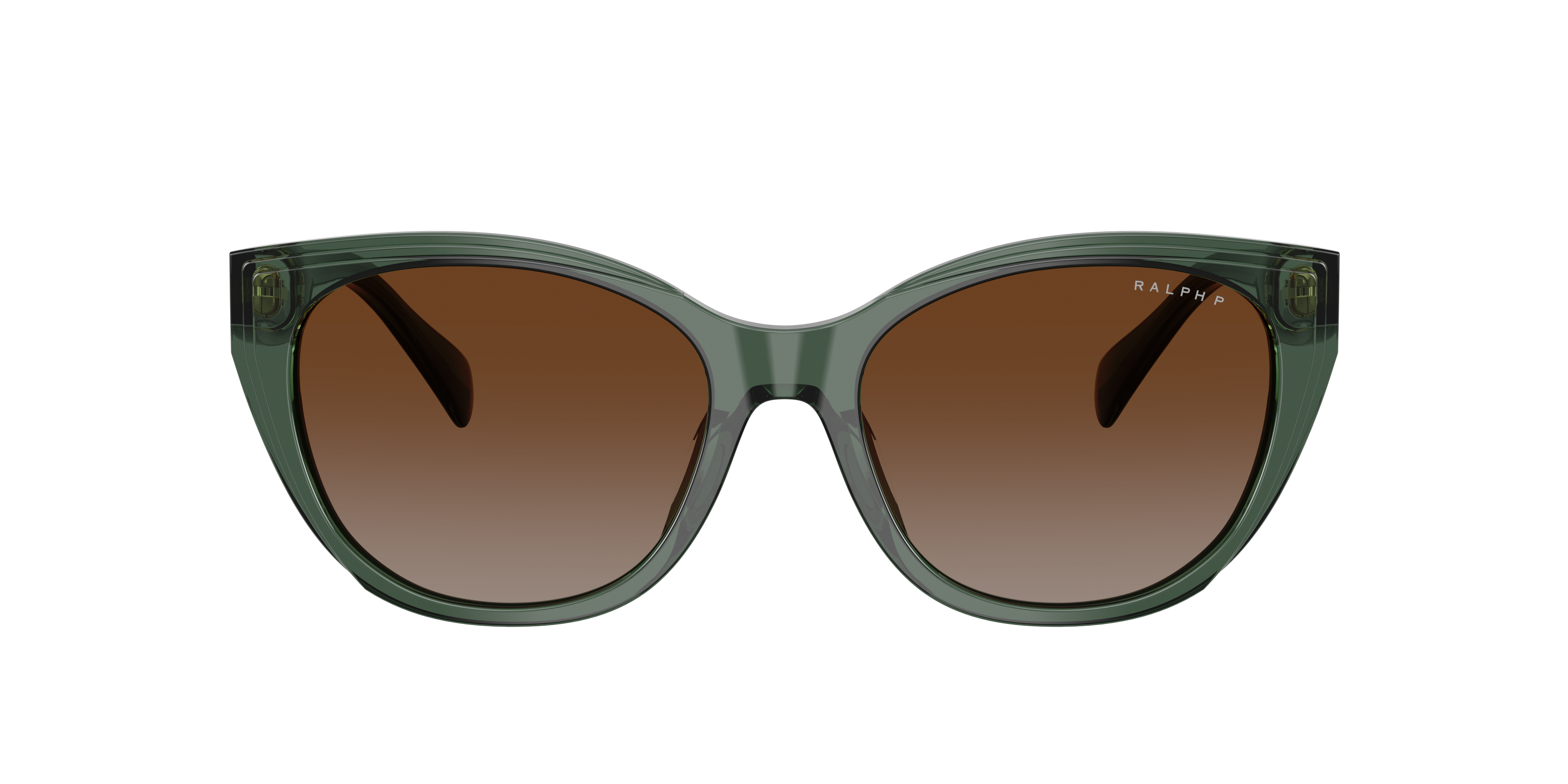 RA5324U Shiny Transparent Green AcetaatSunglass Frames van B24, met getinte lenzen