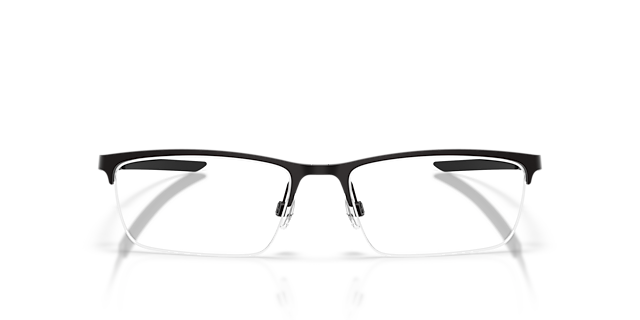 Liteboard Schwarz satiniert MetallEyeglass Frames von B24, Vorderansicht