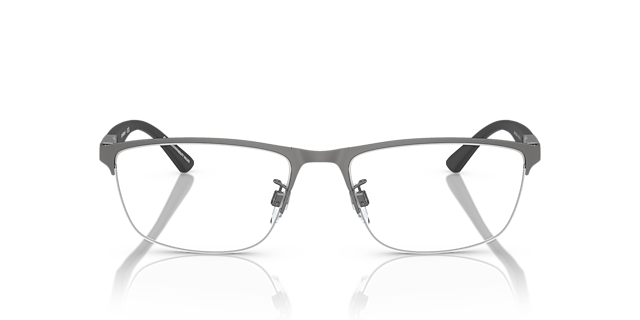 EA1142 Matt Gunmetal MetallEyeglass Frames von B24, Vorderansicht