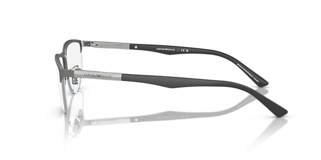 EA1142 Matt Gunmetal MetallEyeglass Frames von B24, Seitenansicht