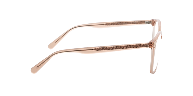 Taylor Kristal licht oranje AcetaatEyeglass Frames van B24, Zijaanzicht