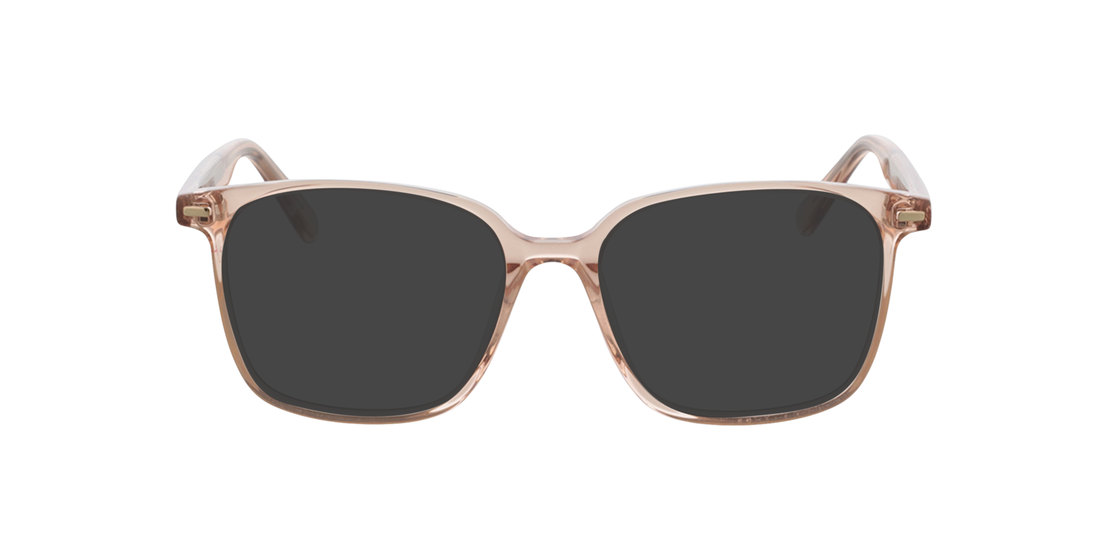 Taylor Kristal licht oranje AcetaatEyeglass Frames van B24, met getinte lenzen