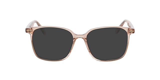 Taylor Kristal licht oranje AcetaatEyeglass Frames van B24, met getinte lenzen