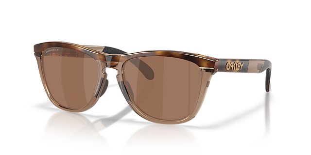 Frogskins™ Range XL Brown Tortoise & Brown Smoke KunststoffSunglass Frames von B24, Dreiviertelansicht