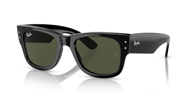RB0840S Schwarz KunststoffSunglass Frames von B24, Dreiviertelansicht