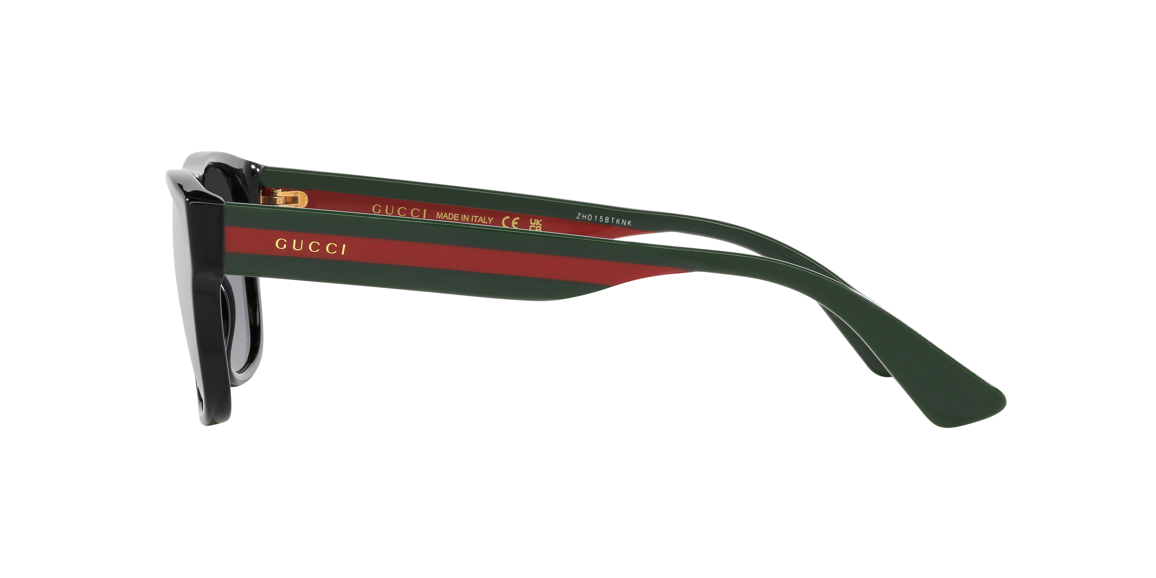 GG0341S Schwarz AcetatSunglass Frames von B24, Seitenansicht