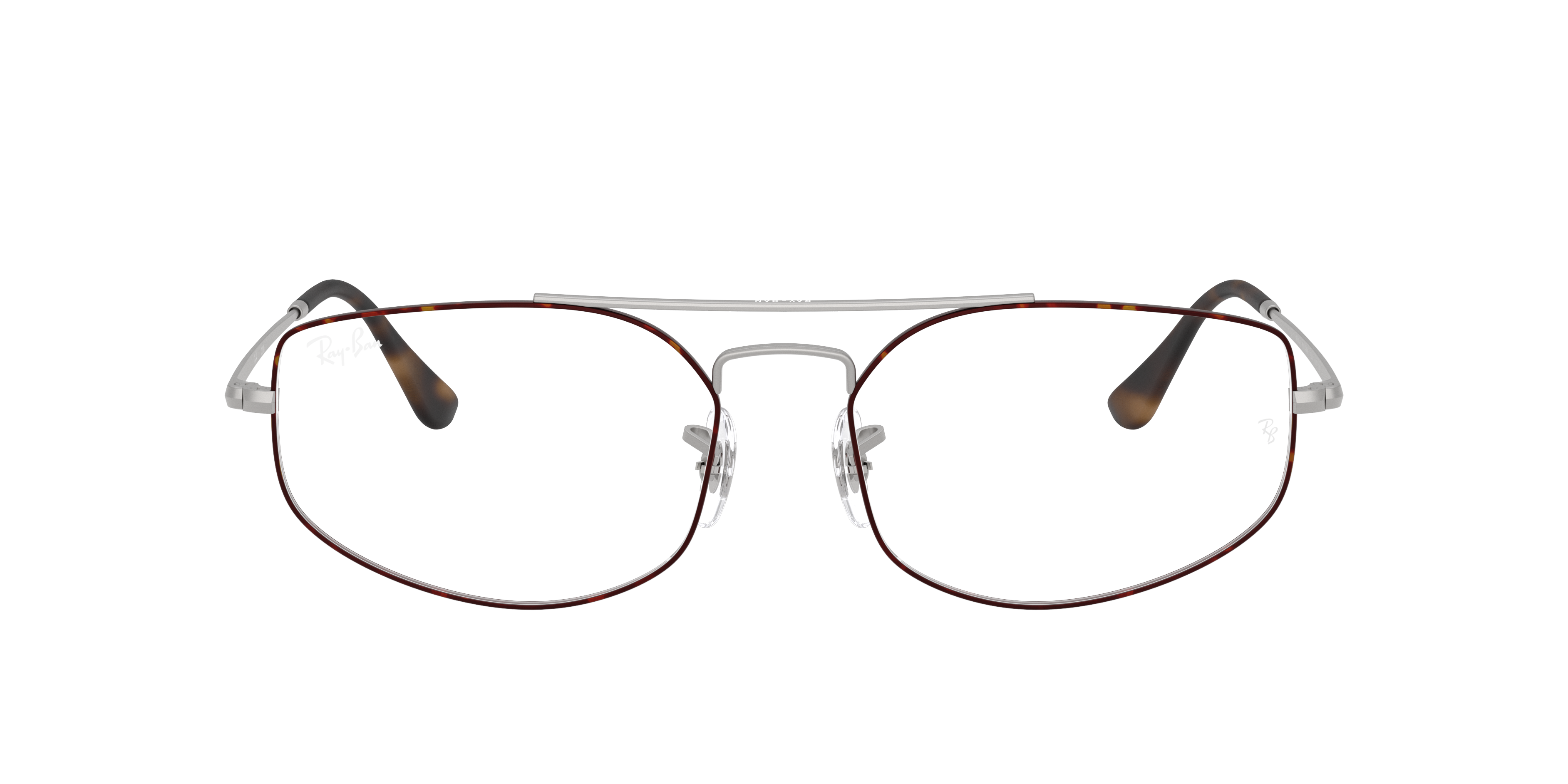Ray-Ban 8056262467305 Matte Havana On Matte Silver/matte Havana On Matte Arista Gold, Size: Large