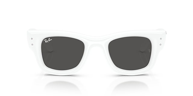 RB4940B White & Strass KunststoffSunglass Frames von B24, Vorderansicht