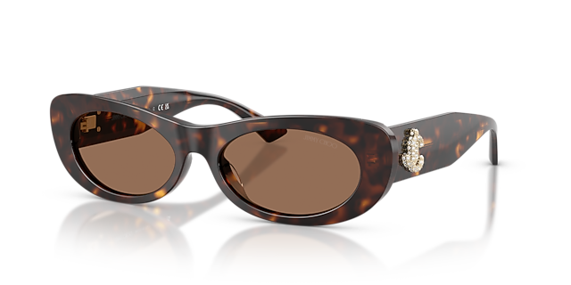 JC5038BU Havana AcetatSunglass Frames von B24, Dreiviertelansicht