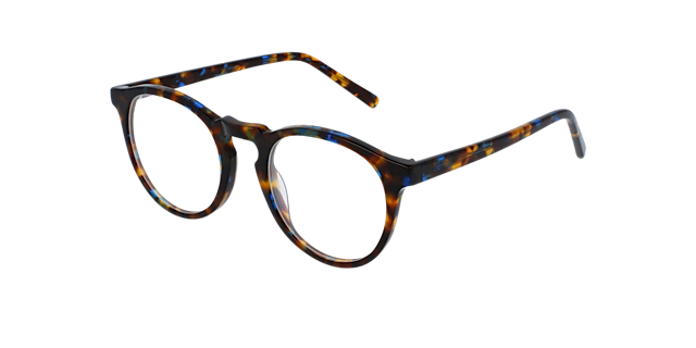 Sam Admiral Tortoise AcetatEyeglass Frames von B24, Dreiviertelansicht