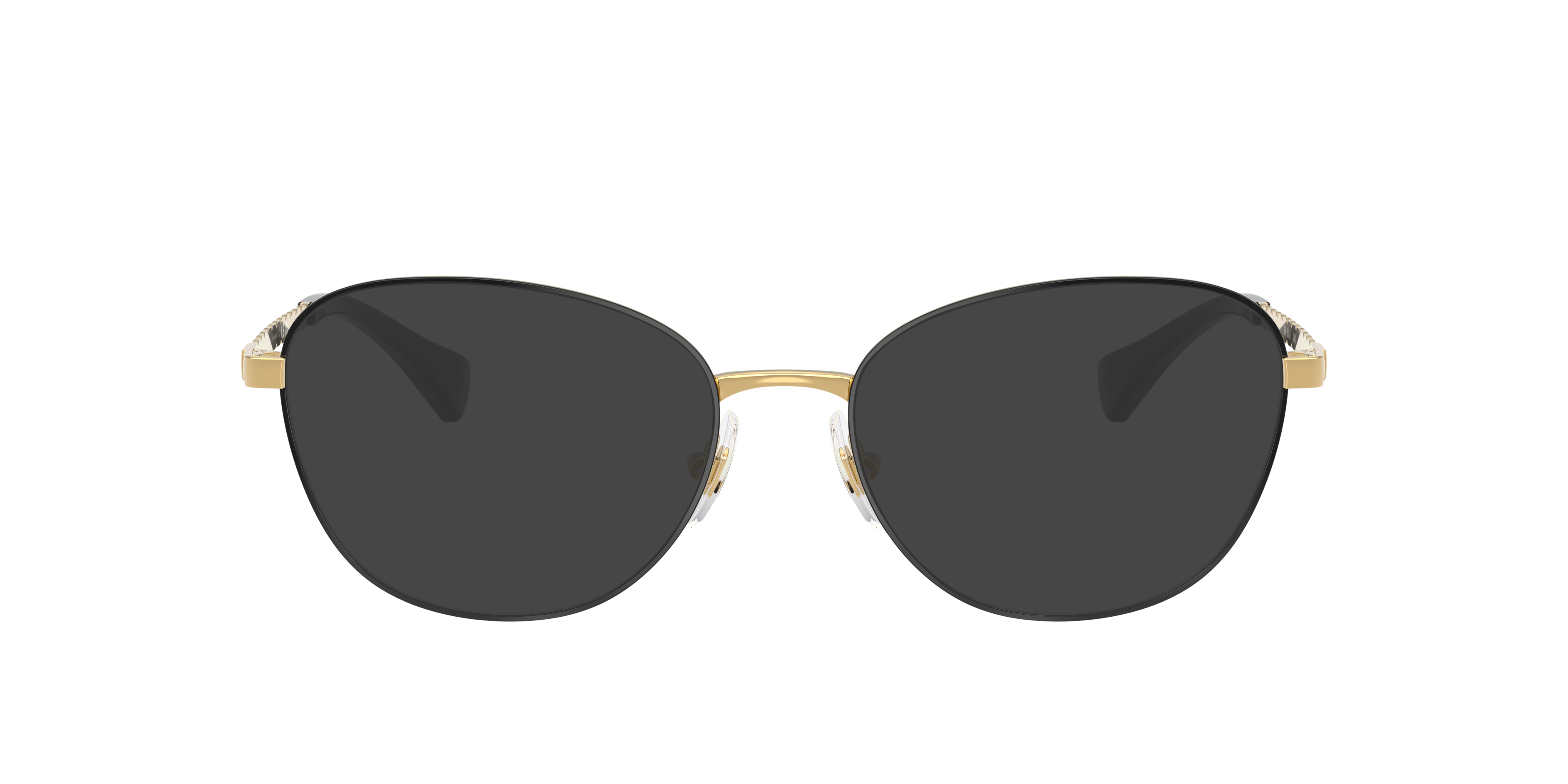 RA6063 Glanzend zwart MetaalEyeglass Frames van B24, met getinte lenzen