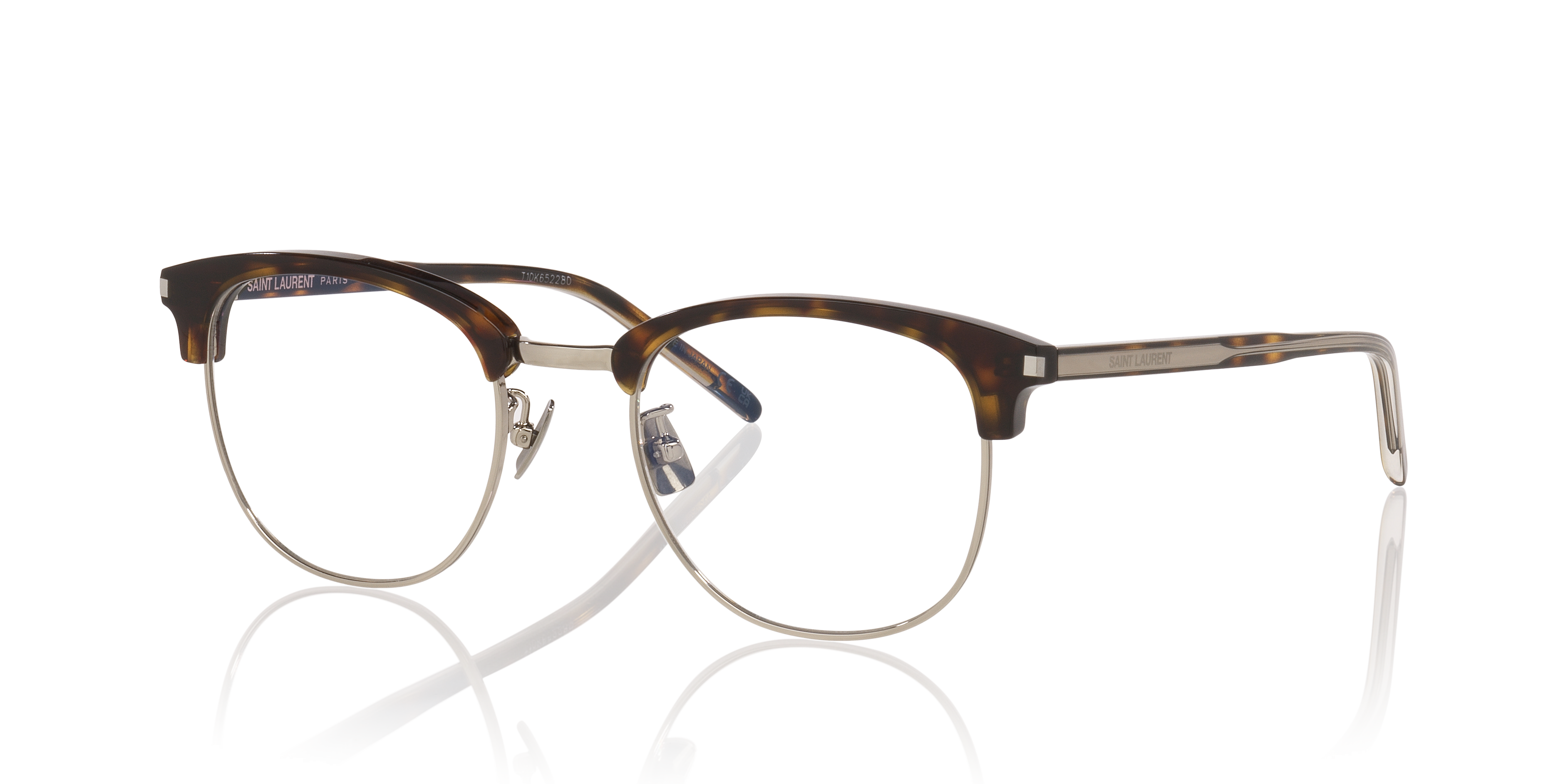 SL 779 Tortoise AcetaatEyeglass Frames van B24, Hoekweergave