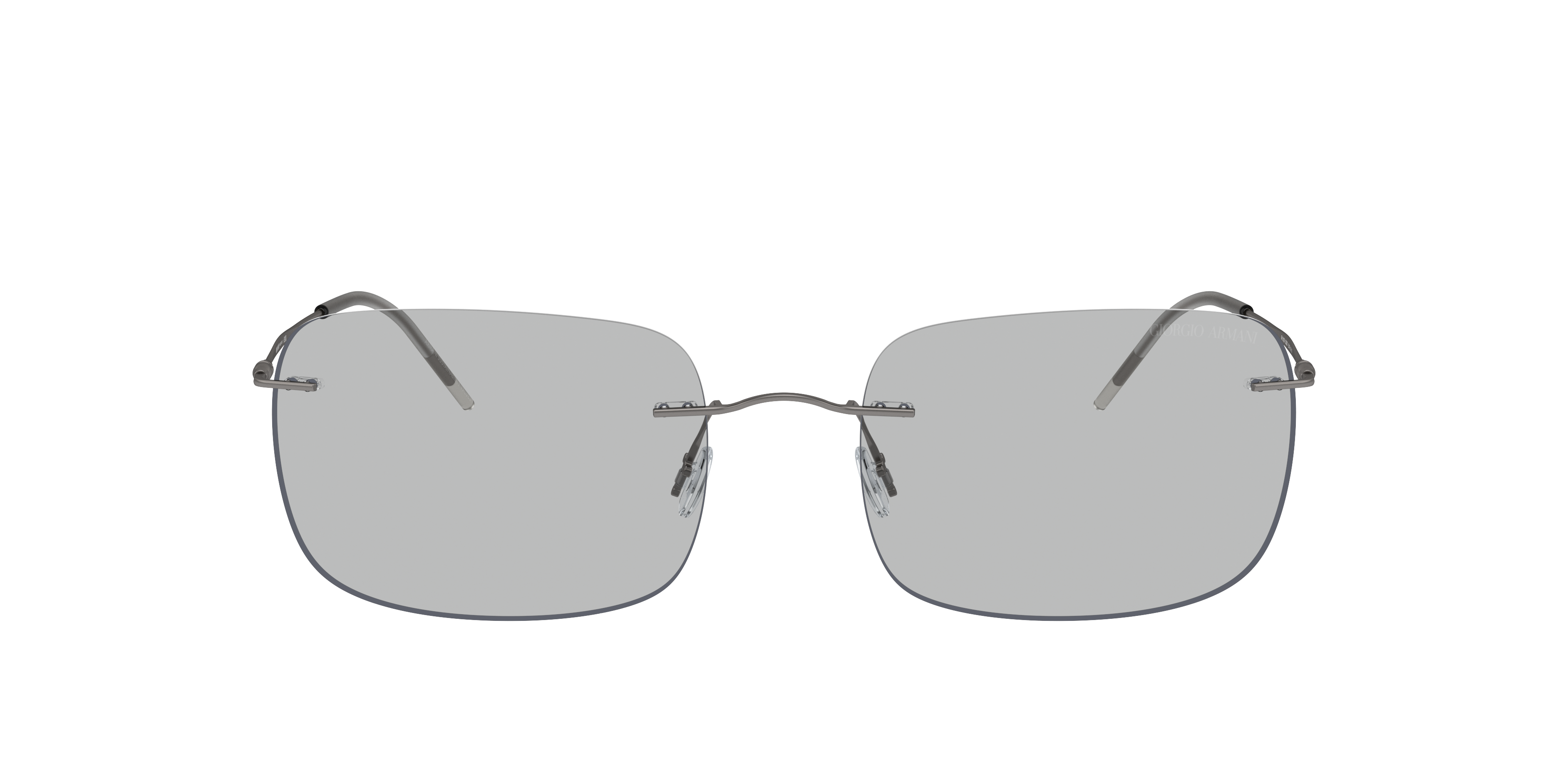 AR1512M Mat Staalgrijs MetaalSunglass Frames van B24, met getinte lenzen