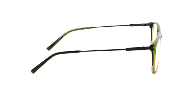 Dustin Gradiënt kaki  &  kaki AcetaatEyeglass Frames van B24, Zijaanzicht