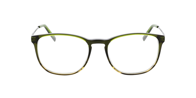 Dustin Gradiënt kaki  &  kaki AcetaatEyeglass Frames van B24, Vooraanzicht
