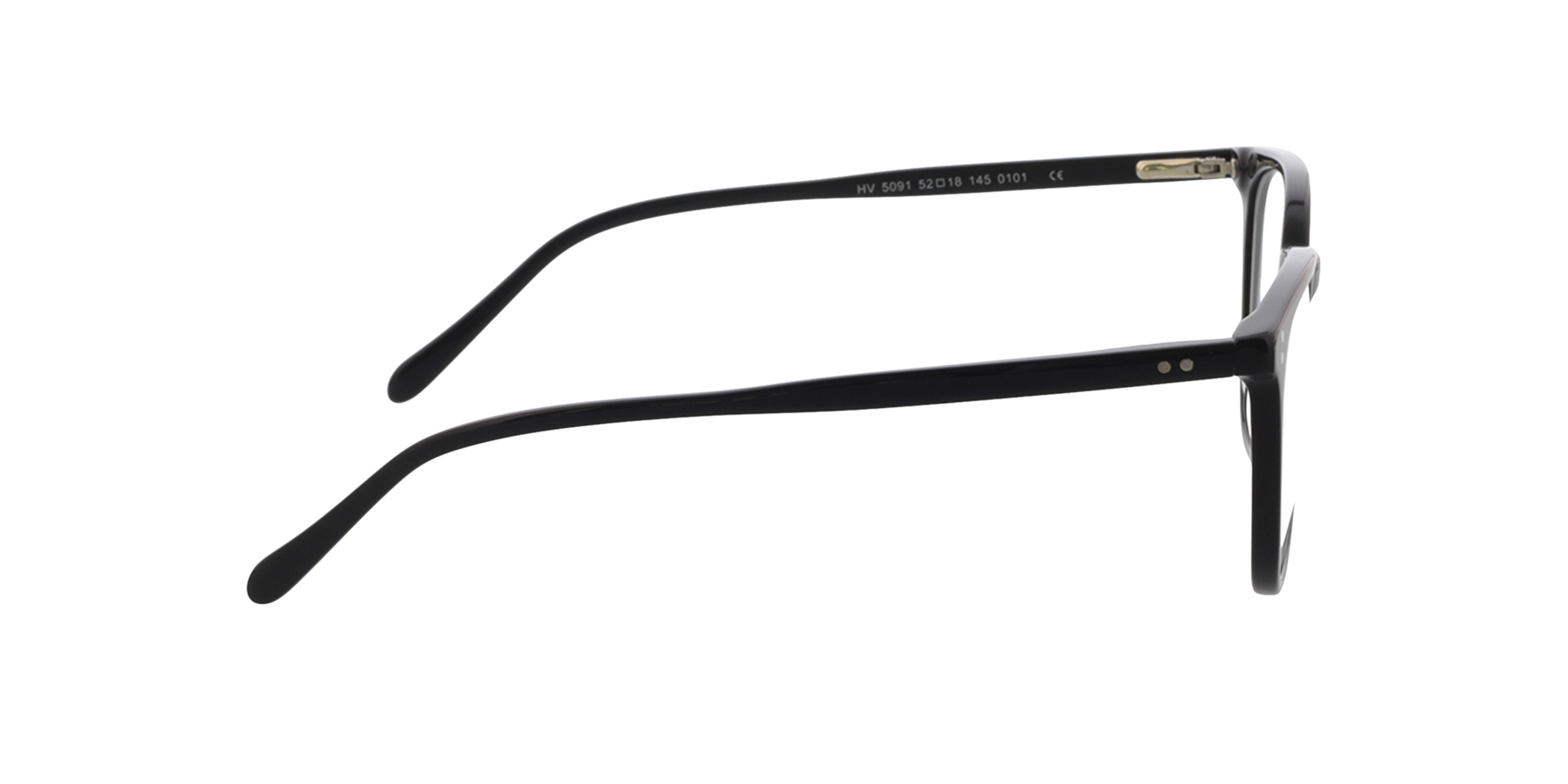 Nate Zwart AcetaatEyeglass Frames van B24, Zijaanzicht