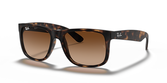 RB4165 Havana KunststofSunglass Frames van B24, Hoekweergave